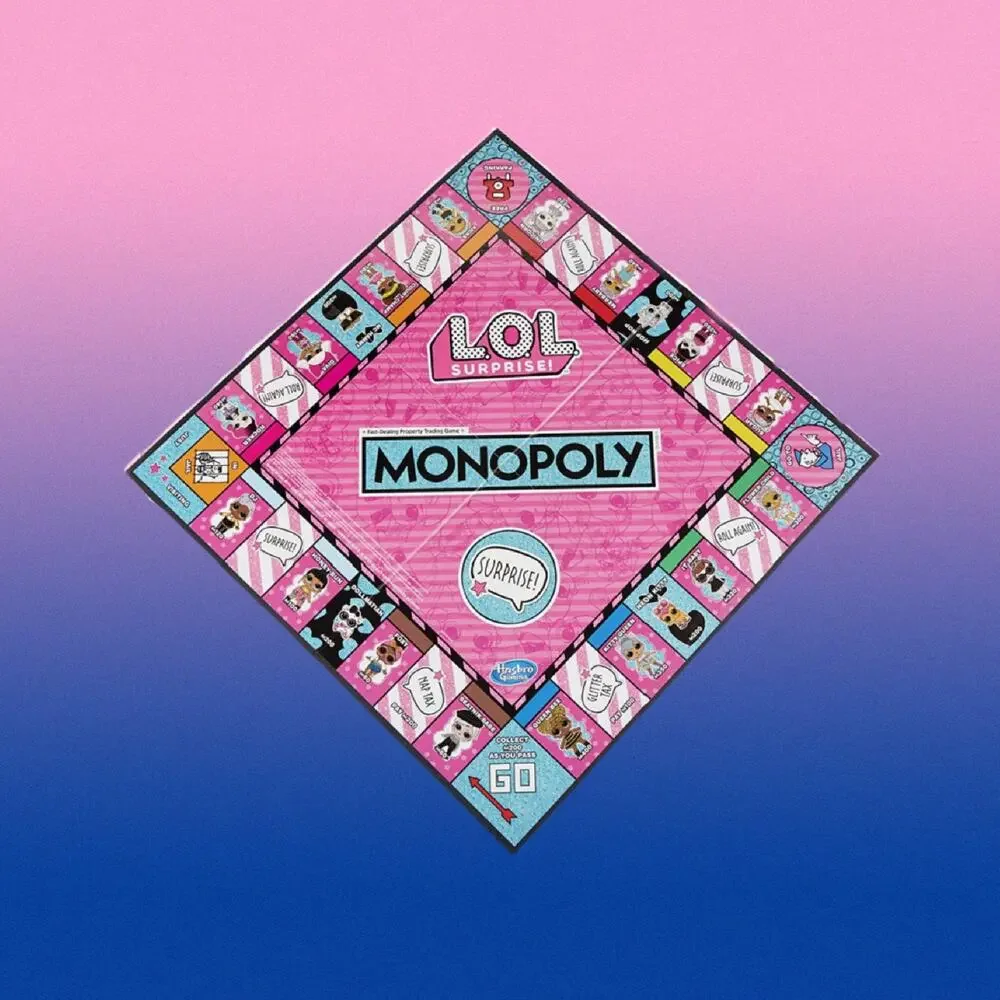 Hasbro L.O.L. Surprise Edition Monopoly Board Game